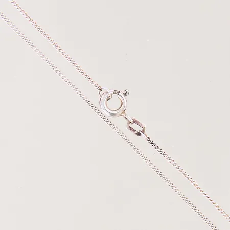 Kedja Pansar, längd 46cm, bredd 1mm, silver 835/1000 Vikt: 1,5 g