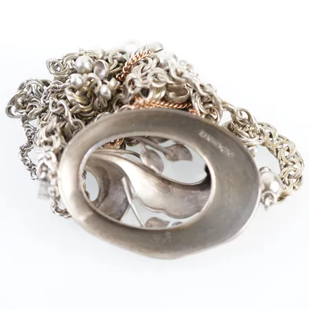 Diverse silversmycken Vikt: 21 g