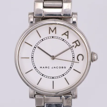 Damur Marc Jacobs, quartz, Ø37mm, referensnr MJ 3521, stål, armband, viklås, ca 18cm, står still, inga tillbehör