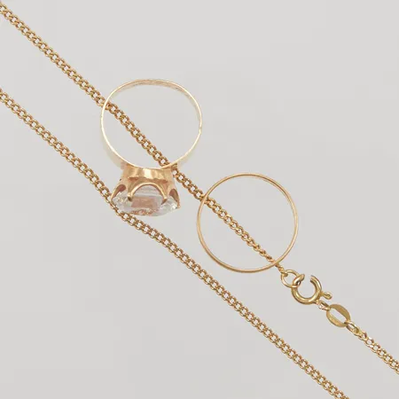 Diverse guld, defekt/gravyr, 18K 13,3g.