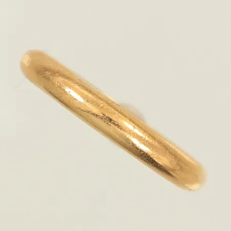 Ring, stl ca, 19, bredd 3mm, (repig, gravyr) 20K, 6,7g 