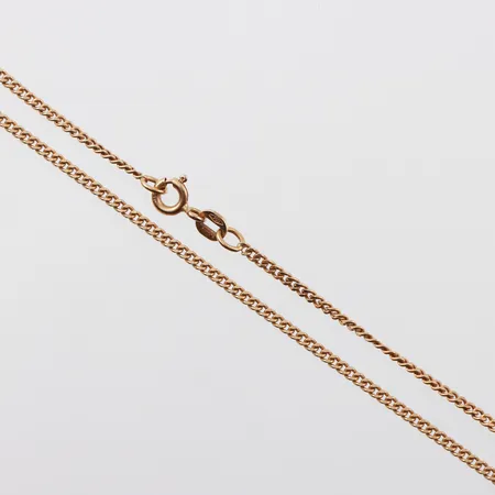 Kedja Pansar, längd 44cm, bredd 1,7mm, 18k Vikt: 5,3 g