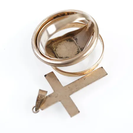 Diverse guld, 18k Vikt: 10,8 g