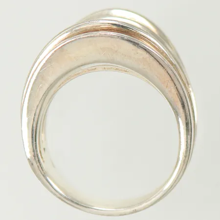 Ring, stl ca, 19, bredd, 5-15mm (repig) 925/1000-Silver,12,3g 