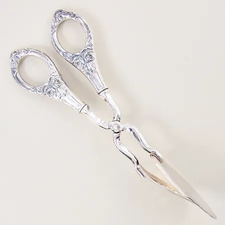 Kaktång med dekor, längd 20cm, silver 830/1000 Vikt: 114,1 g