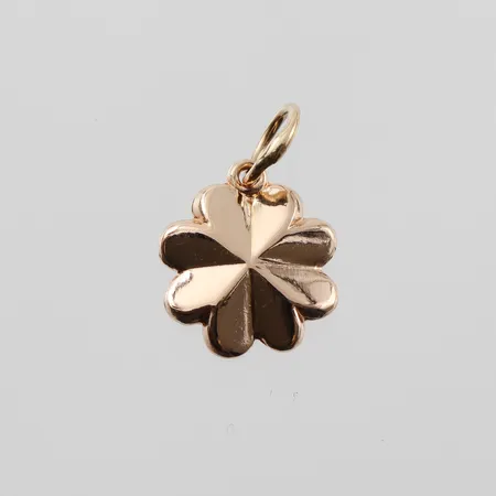 Berlock " Fyrklöver ", höjd ca 10mm , 18k Vikt: 0,9 g
