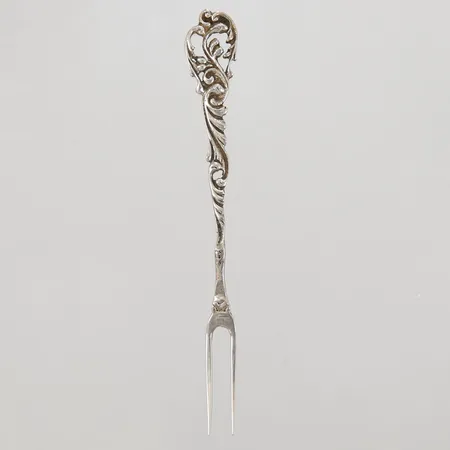 Olivgaffel, ca 11,5cm, GEWE, 830/1000 silver,  Vikt: 7,8 g