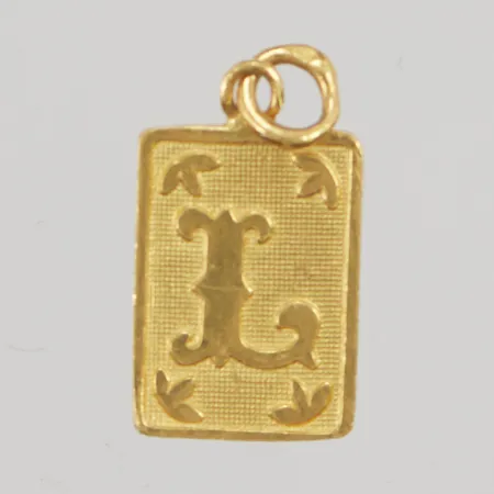 Hänge, Thai, "L", 13mm, 23K 1,9g.