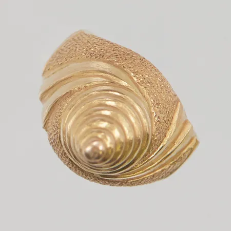 Ring, Ø16, bredd:13mm, höjd från skena:18mm, 21K 10,7g.