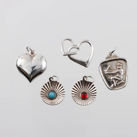 Hängen 5st, silver Vikt: 7,7 g