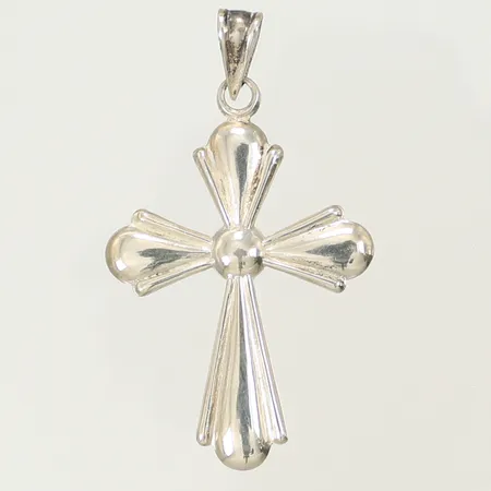 Hänge kors, 47x27 mm inkl ögla, silver 830/1000-delar Vikt: 4,5 g