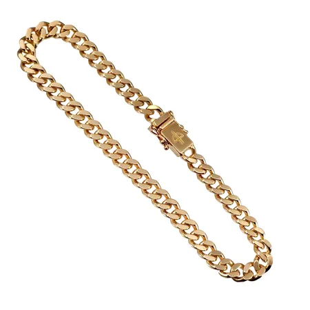 Armband Pansar, 18K guld, massiv modell, Balestra Italien, Guld Carlsén Ab (CCC), längd knäppt 20,5 cm, bredd 5,5 mm, tjocklek 2,2 mm, fint skick Vikt: 22,8 g