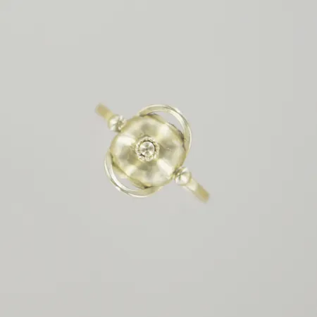 Ring, Ø 17 mm, höjd 11,7 mm, 14K Vikt: 1 g