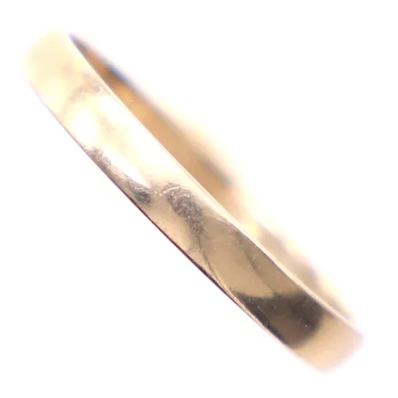 Ring, vitguld, Ø21½, gravyr, 18K. Vikt: 3,3 g