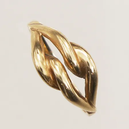 Ring, stl 17, bredd 8,8mm, 14K  Vikt: 2,3 g