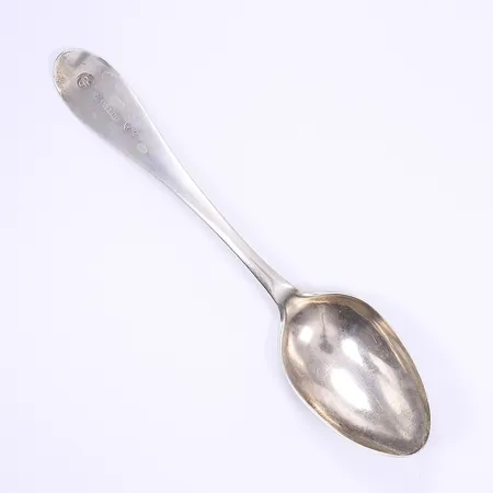 Matsked, svenska stämplar 1812, 21cm, Silver 830/1000g Vikt: 47,5 g