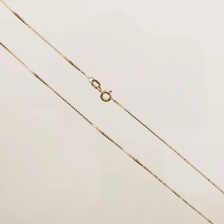 Kedja Venezia, längd 40,5cm, bredd 1mm, 18K Vikt: 2,2 g