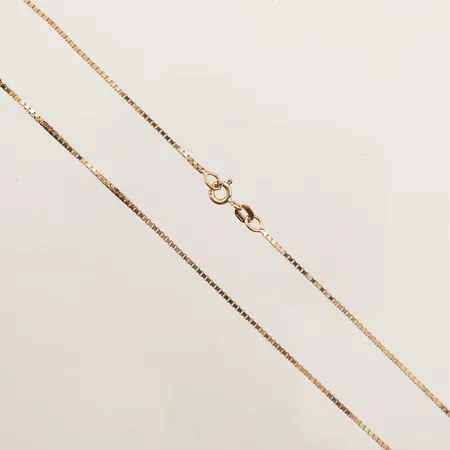 Kedja Venezia, längd 50cm, bredd 1,4mm, 18K  Vikt: 5,7 g