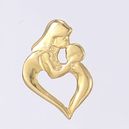 Hänge, 24x17mm, 18K Vikt: 2 g