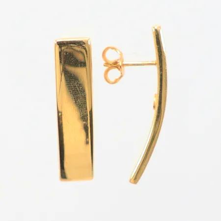 Ett par örhängen 3cm, 18k  Vikt: 4,8 g