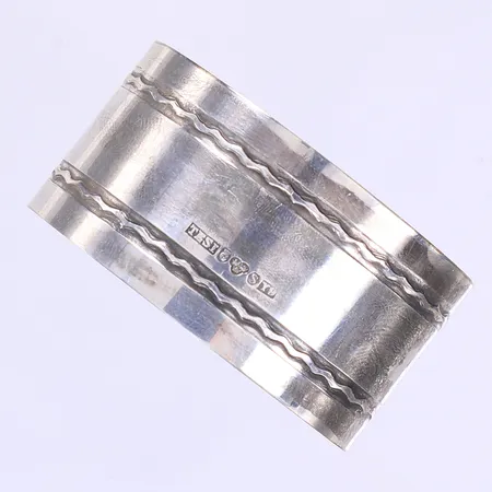 Servettring, Silver 830/1000 Vikt: 20,6 g