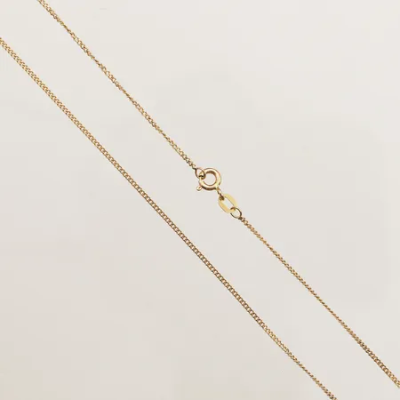 Kedja Pansar, längd 54cm, bredd 1,2mm, 18K Vikt: 3 g