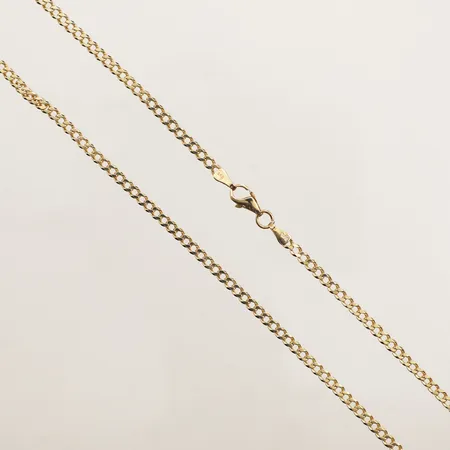 Kedja Pansar ca 52cm, bredd 2,9mm, 14K Vikt: 10,8 g