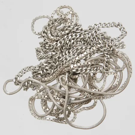 Diverse silver, defekta, 925/1000 silver Vikt: 13 g