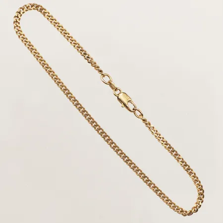 Armband Pansar, längd 19cm, bredd 2,3mm, 18K  Vikt: 4 g