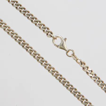 Kedja Pansar, längd ca 55cm, bredd 4,2mm, 925/1000 silver Vikt: 24,9 g