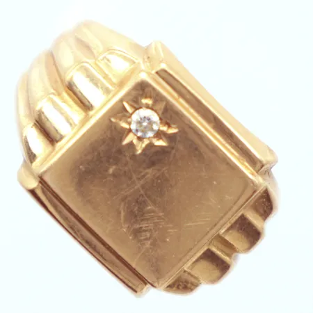 Klackring,  Ø18¼, 18k Vikt: 4,7 g