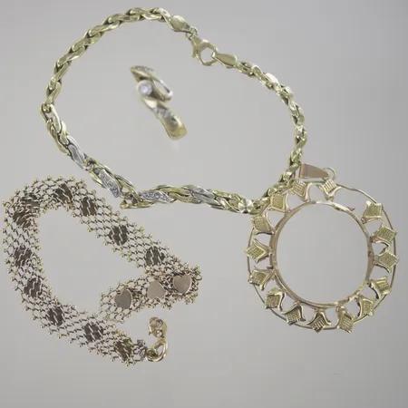 Div guld, defekter, 14K Vikt: 18 g