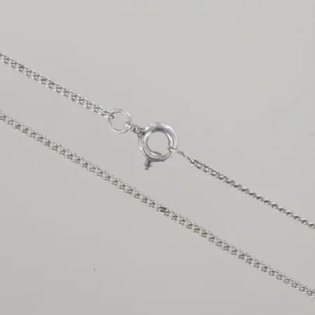 Halskedja pansar, längd 43 cm, ojämn/def lås, silver 925/1000 Vikt: 2,1 g