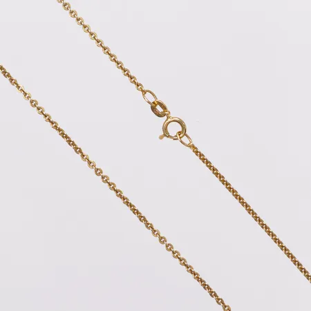 Kedja, Ankar, längd 45,5cm, bredd 1,5mm, 14K Vikt: 2,9 g