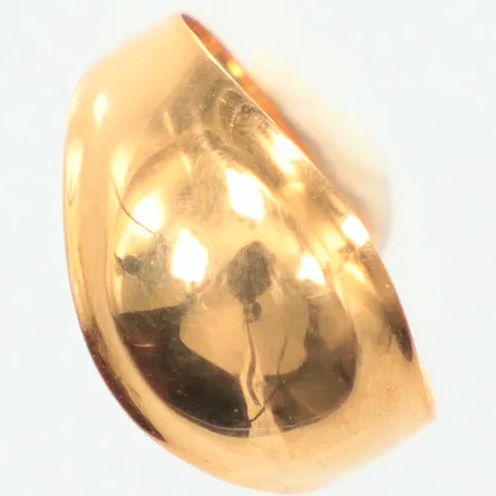 Ring, Ø16¾, 18K Vikt: 1,3 g