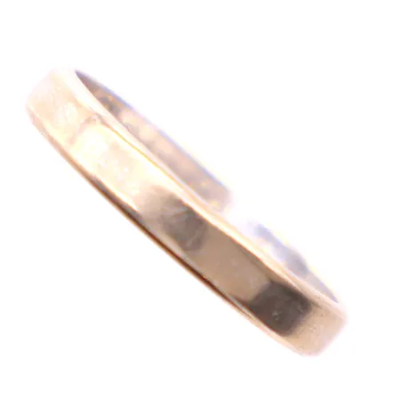 Ring, vitguld, Ø18, gravyr, 18K.  Vikt: 3,1 g