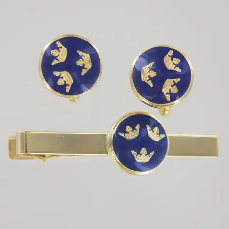 Slipshållare/manschettknappar, metall