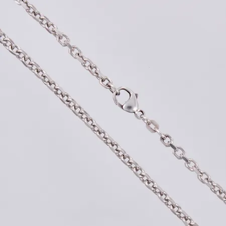 Kedja, Ankarlänk, längd: ca 36,5cm, bredd: ca 1-4mm, silver, 925/1000 Vikt: 15,2 g