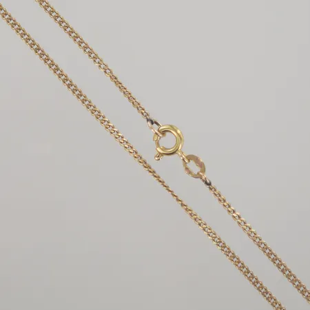 Halskedja pansar, längd 46 cm, bredd 0,8 mm, 18K Vikt: 4,5 g