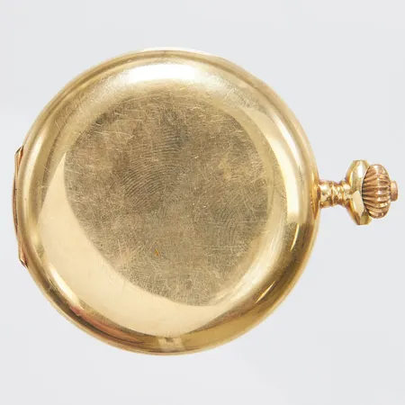 Fickur Viking, manuell, 50mm, liten sekundvisare, boettnr 1572245, gravyr, saknar glas, går ej, innerboett i metall, 14K, bruttovikt: 88,9g Vikt: 88,9 g