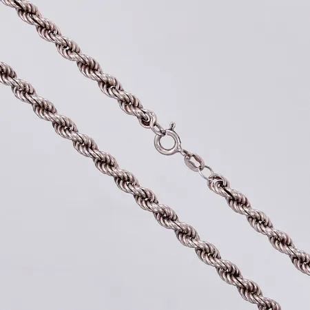 Kedja cordell, längd: ca 41cm, bredd: ca 5mm, 925/1000, silver Vikt: 12,7 g