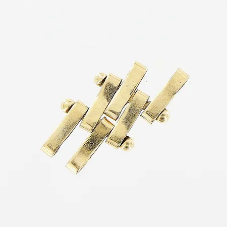 Länkdel, defekt, 14K Vikt: 0,6 g