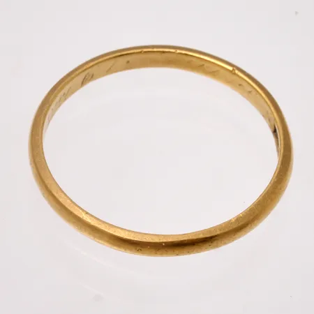 Defekt guld, 23K, vikt 3,45g.