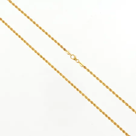 Kedja Cordell, 62mm, bredd: 3mm, 21K Vikt: 6,7 g