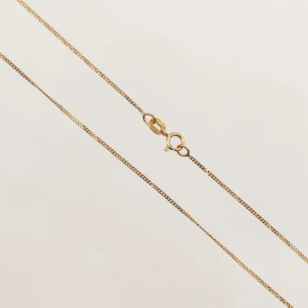 Kedja Venezia, längd 43cm, defekt länk, 18K Vikt: 3,2 g