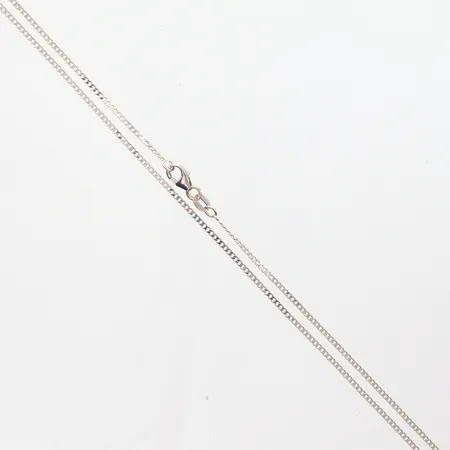 Kedja Pansar vitguld, längd 50,5cm, bredd 1,5mm, 14K Vikt: 2,7 g