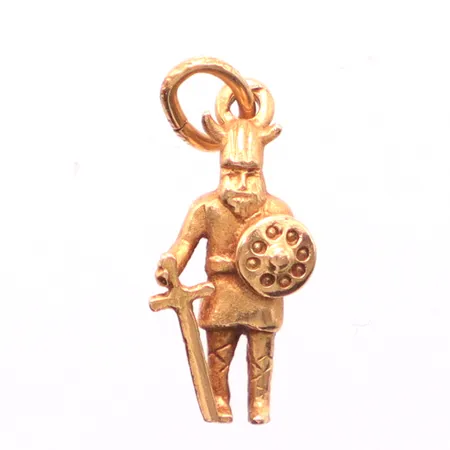 Hänge, 2cm, 14k Vikt: 2,1 g