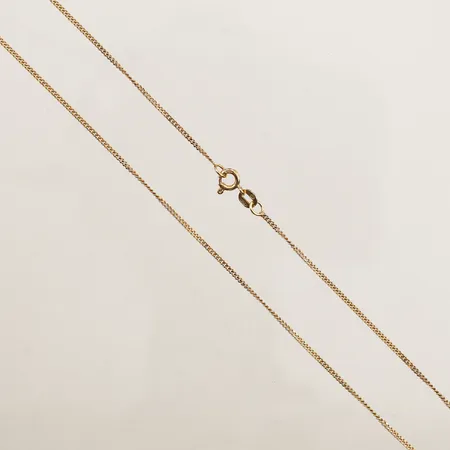 Kedja Pansar, längd 60,5cm, bredd 1,2mm, 18K Vikt: 3,6 g