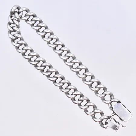 Armband Pansar, längd 22 cm, bredd 9 mm, silver 835/1000. Vikt: 21 g