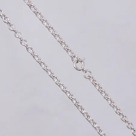 Kedja Ankarlänk, längd: ca 69cm, bredd: ca 3,5mm, 830/1000 Silver Vikt: 17,6 g
